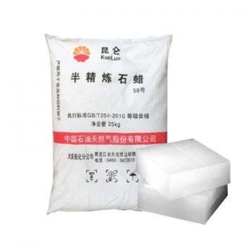 White Paraffin Wax Household Granules Semi Refined Paraffin Wax For Candle Making Solid